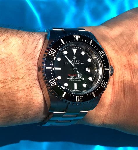 rolex single red sea resident.